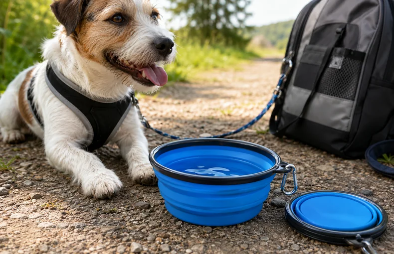 Collapsible Pet Travel Bowl Guide for Walks, Car Rides and Short Trips guide image